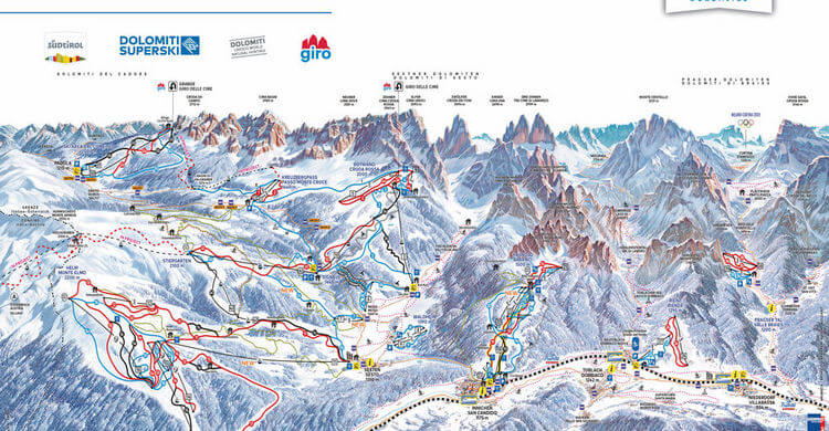 ośrodek narciarski 3 Zinnen Dolomites
